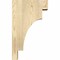 Ekena Millwork Mediterranean Rough Sawn Corbel, Douglas Fir, 4"W x 12"D x 20"H COR04X12X20MED00RDF - alternate 2